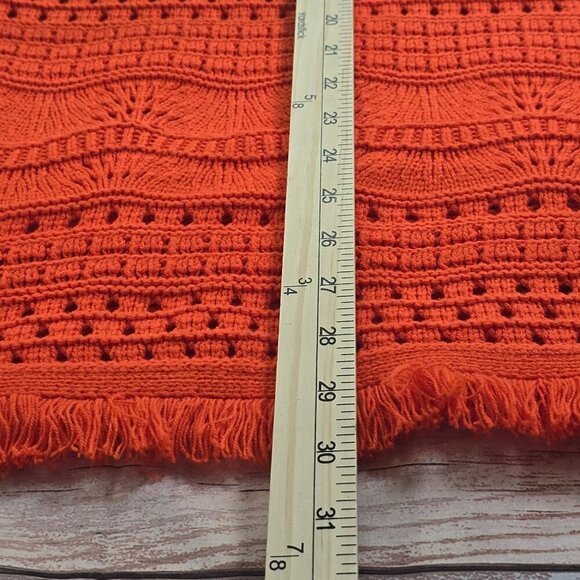 House of Harlow Orange Knit Skirt Set, Women's Small, NWT - Picture 9 of 11